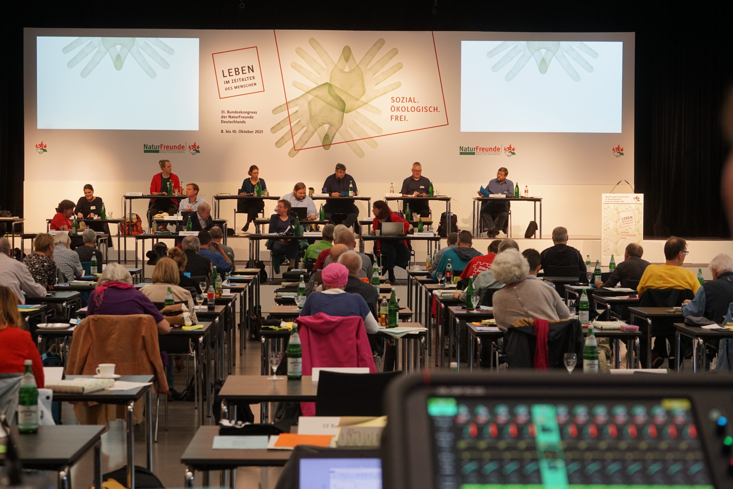 der Konferenzraum auf der Konferenz