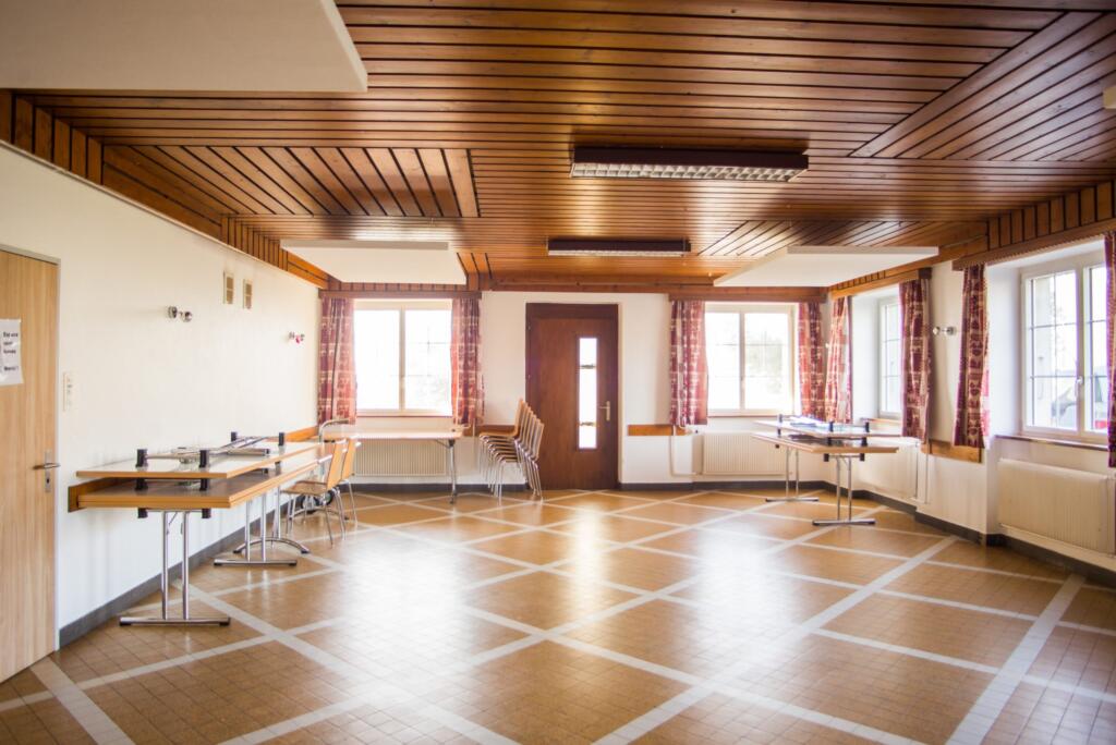 le hall principal de l'école 