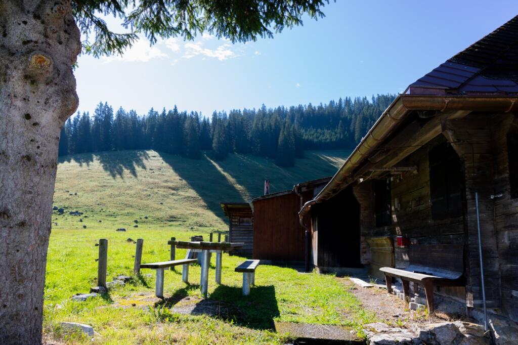 la cabane sur la montagne 