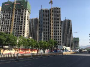 eine baustelle in china